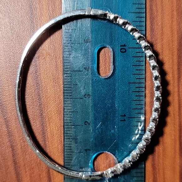 C.F.Reuschlein 14 kt White Gold With Diamonds and RUBY Bracelet - Picture 5 of 12